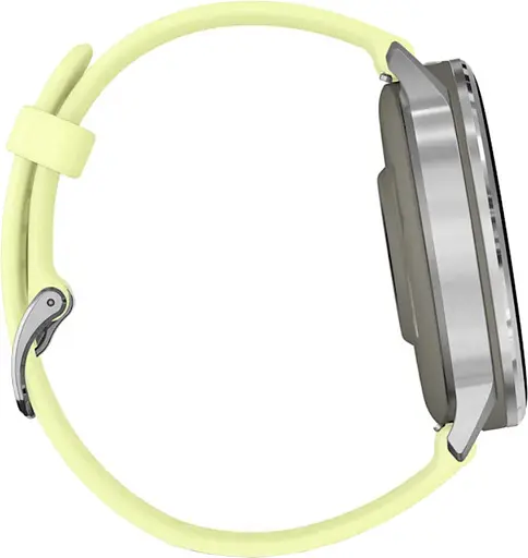 Смарт-годинник Garmin Venu 4 45 mm Silver with Citron Silicone Band (010-03014-02) - фото 3