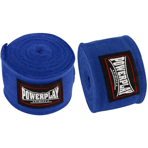 Бинты для бокса PowerPlay 3046 4.5 м Blue - фото 2