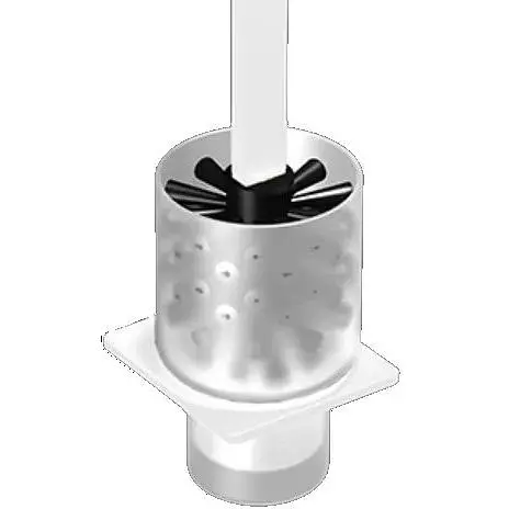 Йоржик для унітазу Sonia S-Cube/S2 White 172535, Білий - фото 1