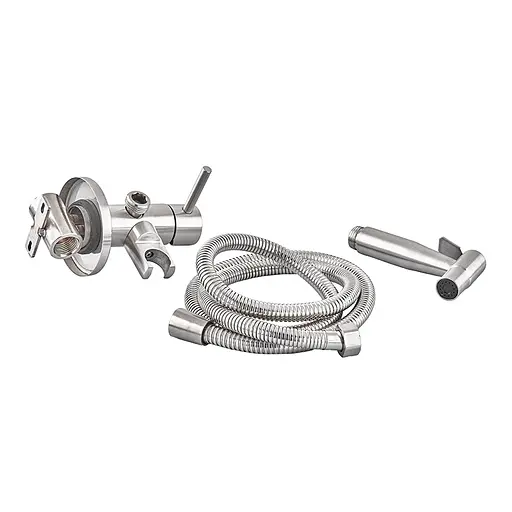 Набор гигиенического душа скрытого монтажа Armata SUS-333 из нержавеющей стали CH6490, Нержавеющая сталь - фото 3