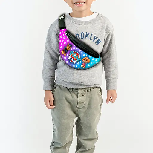 Сумка-бананка щенячий патруль "RAW PATROL" з принтом, 35х15см, дитяча, молодіжна (00021)