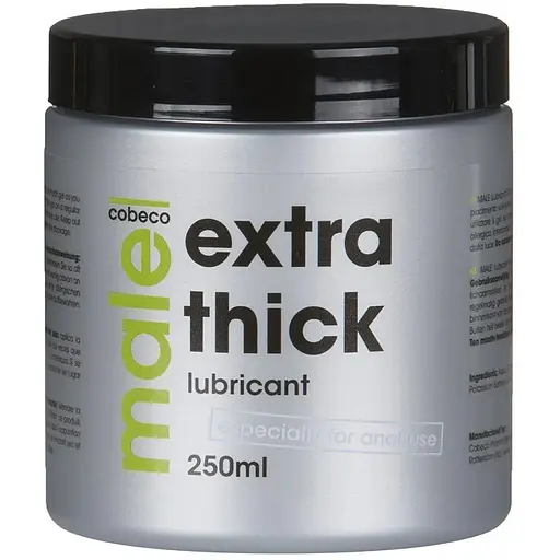 Лубрикант на силіконовій основі Cobeco Male Extra Thick 250 мл