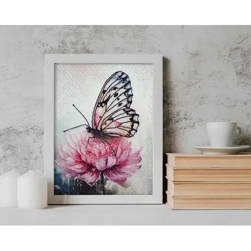 Набор для вышивки бисером "Лепестный сон" AB-927 на натуральном холсте. - фото 5