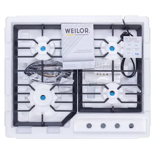 Поверхня газова на металі Weilor GM 624 WH - фото 12