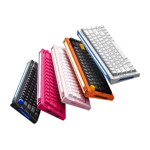 Клавиатура MCHOSE Ace 68 Turbo Mount Tai Magnetic Switch GT Galaxy Orange - фото 3