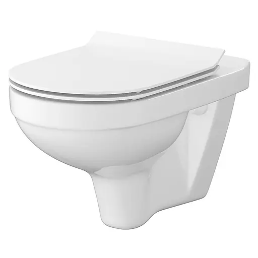 Подвесной унитаз Cersanit Zip SimpleOn с сиденьем duraplast S701-567 - фото 1