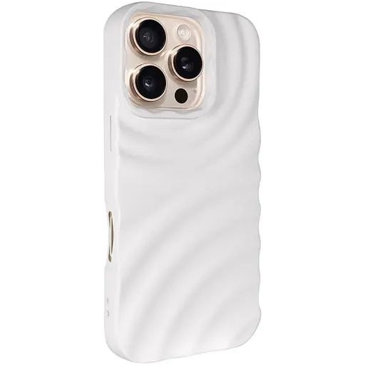 Чохол Epik TPU MonoWave для Apple iPhone 16 Pro Max 6.9 White - фото 1
