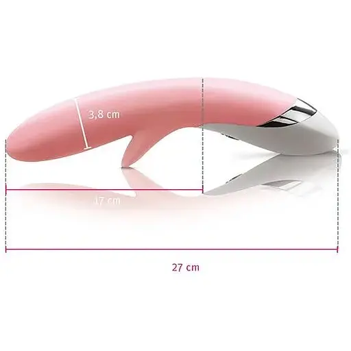 Вибратор-кролик Mystim Danny Divido Candy Rose - фото 3