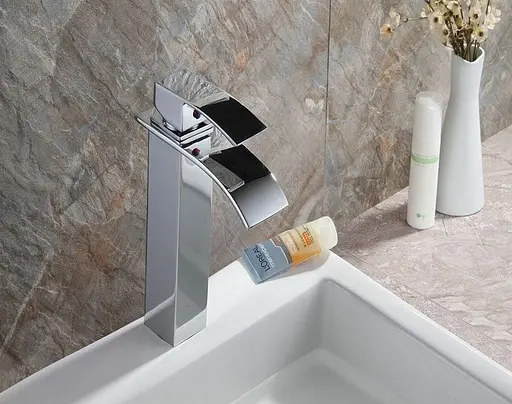 Змішувач для умивальника Rea Falcon 30 хром високий BAT-00149 Хром - фото 4