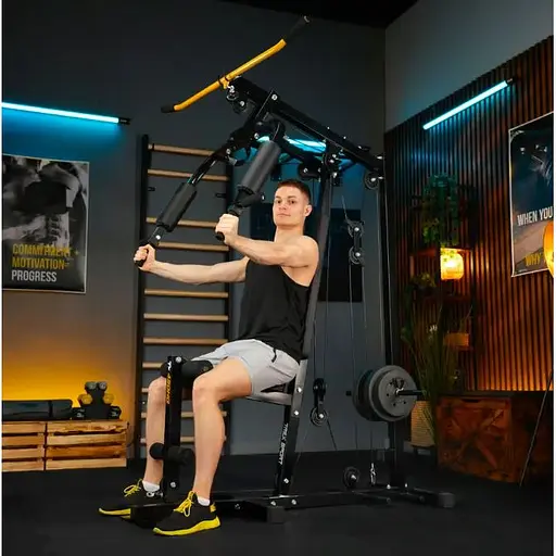 Силова фітнес станція Trex Sport TX-450HG з верхньою та нижньою тягою - фото 4