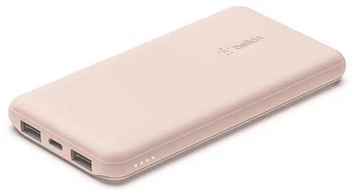 Павербанк Belkin Pink 10 000 mAh / 15 Вт (BPB011BTRG) - фото 1