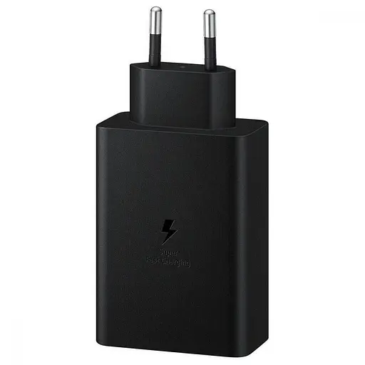 Зарядний пристрій Samsung 65W Power Adapter Trio w/o cable Black (EP-T6530NBEG) - фото 4