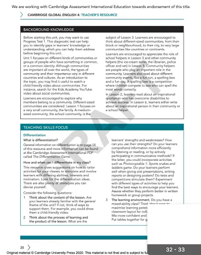 Cambridge Global English 4. Teacher's Resource with Digital Access - фото 5