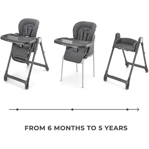 Стульчик для кормления Kinderkraft Tulo Grey (KHTULO00GRY0000) - фото 4