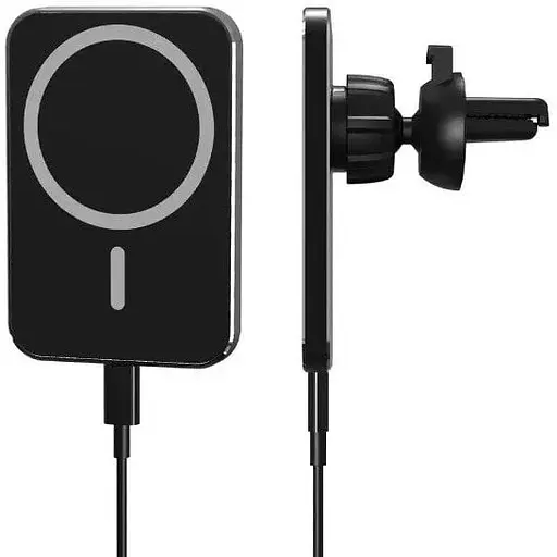 Магнітний бездротовий автомобільний зарядний пристрій Elektromatic для iPhone - фото 1