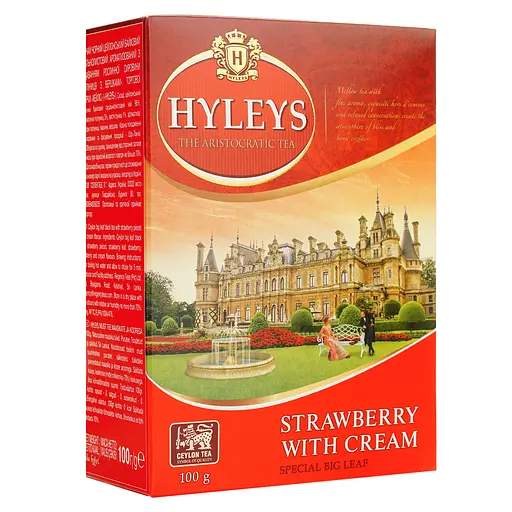 Чай Hyleys Strawberry with cream 100 г - фото 3
