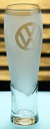 Пивний крафтовий келих 440 мл з гравіюванням Фольксваген Volkswagen подарунок для автолюбителя  кухоль для пива - фото 2
