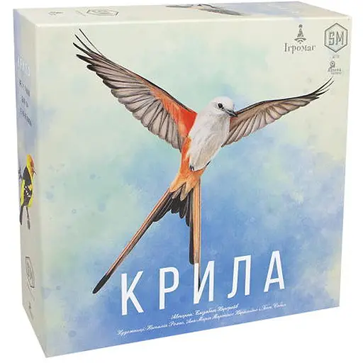 Настольная игра Ігромаг Крылья (Wingspan) (укр.) (STM910) - фото 1