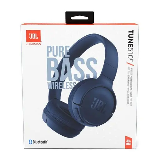 Наушники JBL T510BT Blue (JBLT510BTBLKEU) - фото 7