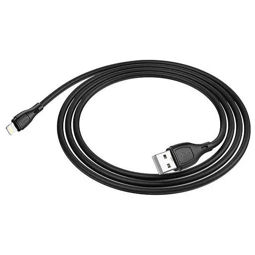 Кабель Hoco Lightning Ultimate silicone charging data cable X61 1 м 2.4A - фото 2