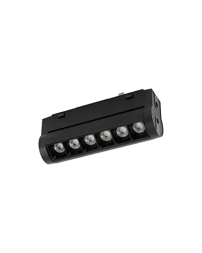 Магнитный трековый светильник Nowodvorski 11310 UT-LVM Focus Swing LED 1x6W 500Lm IP20 черный - фото 1