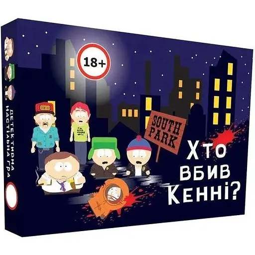 Настільна гра Flixplay Хто вбив Кенні? - фото 1