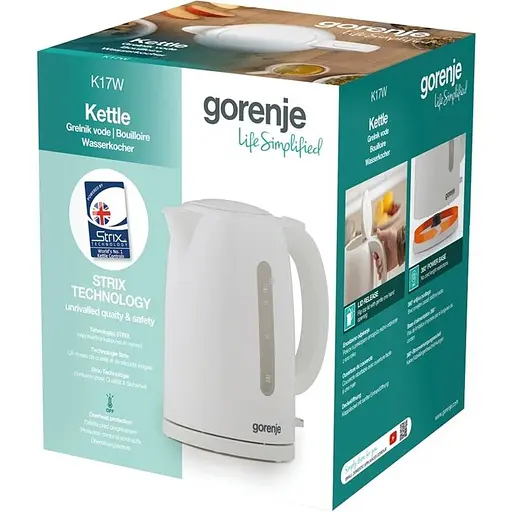Электрочайник Gorenje K17W - фото 4