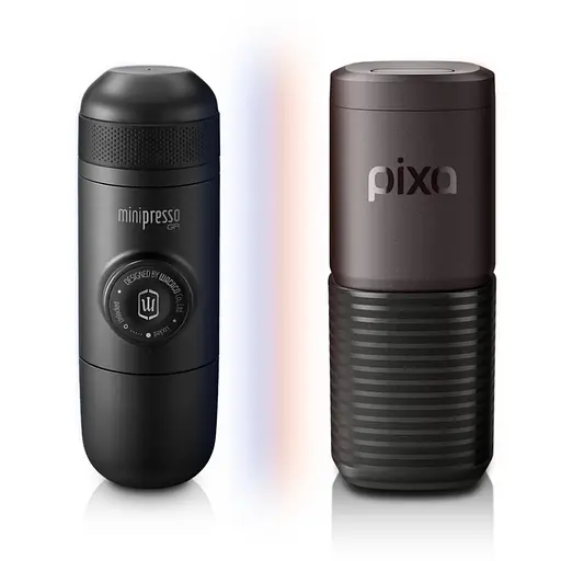 Портативна еспресо-кавоварка Wacaco Pixapresso, електрична, для меленої кави та капсул - фото 17