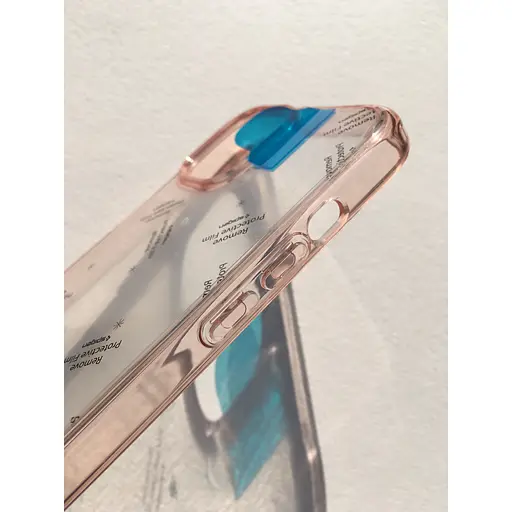 Противоударный прозрачный чехол Spigen Ultra Hybrid для iPhone 15 Rose Crystal ACS06795 - фото 9