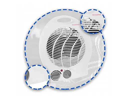Тепловентилятор Volteno VO0280 2в1 2000W - фото 6