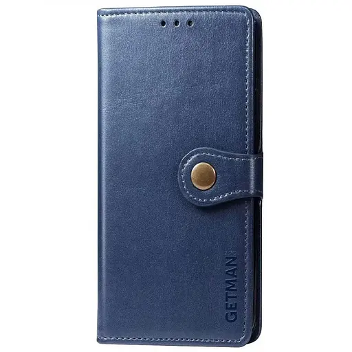 Шкіряний чохол-книжка GETMAN Gallant (PU) для Xiaomi Redmi A1 / A2 Синій