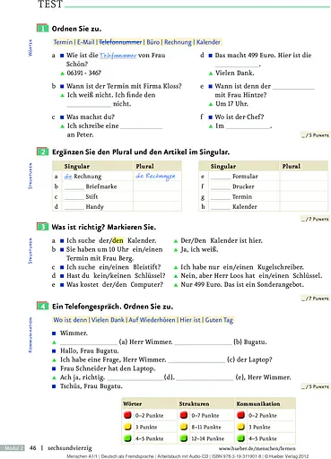 Menschen A1/1. Arbeitsbuch mit Audio-CD - фото 6