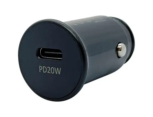 Автомобильное зарядное устройство XON UniLink Type-C 20W (PD20) Black (CU001C20WB 3401) - фото 1