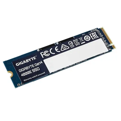 SSD-накопитель 500 ГБ Gigabyte Gen4 4000E M.2 2280 PCIe 4.0 x4 3D NAND (G440E500G) - фото 1