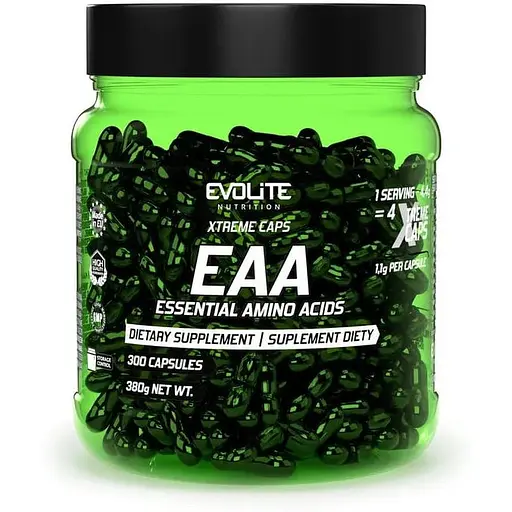 Амінокислота Evolite Nutrition EAA Xtreme 300 капсул - фото 1