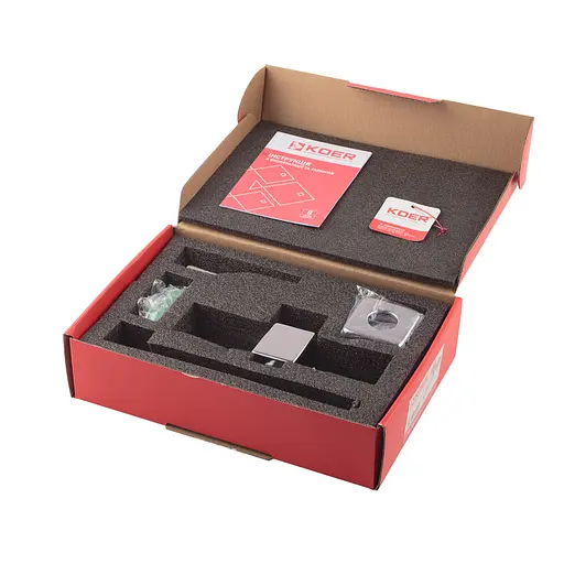 Змішувач для кухні настінний Koer KB-73010-01 KR3490 Хром - фото 3