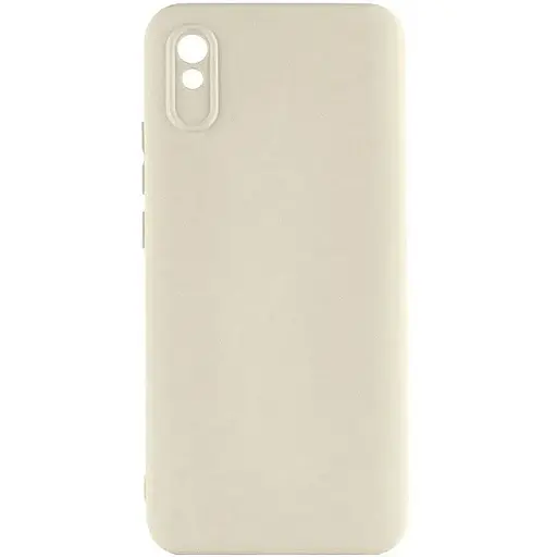 Чехол TPU Getman Liquid Silk Full Camera для Xiaomi Redmi 9A Песочный / Sand