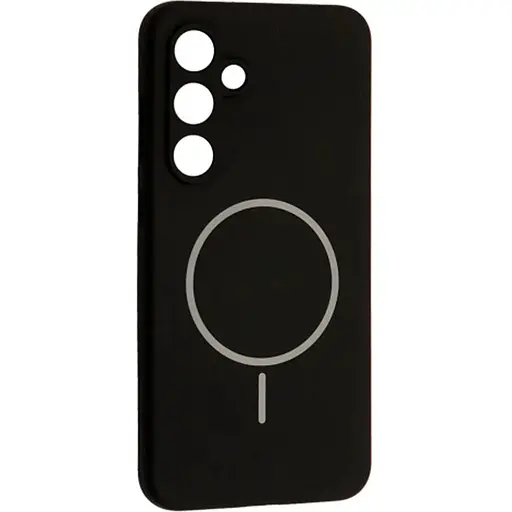 Чохол DK Luxury Silicone Case with MagSafe для Samsung Galaxy S25 Black [132230]