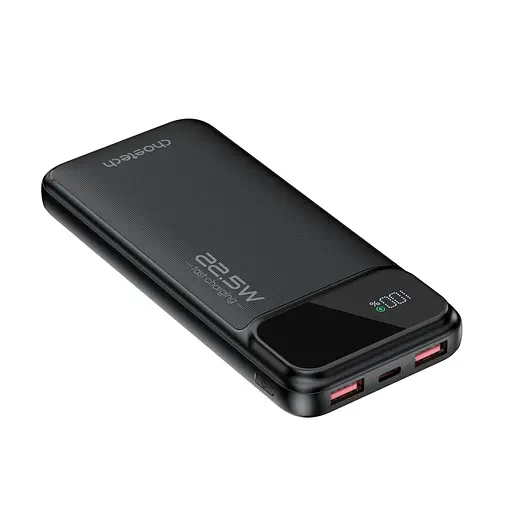 Повербанк 10000mAh Choetech B728 Black 22.5W QC3.0 PD3.0 (43-00114) - фото 2
