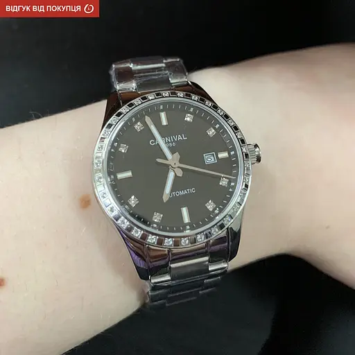 Годинник Carnival Luiza Black - фото 19