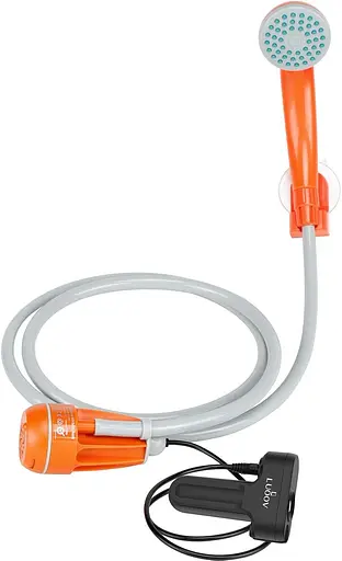 Портативний душ для кемпінгу з насосом що перезаряджається 3.7 В - фото 3