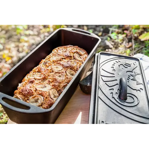 Котел-жаровня чугунная Petromax Loaf Pan with Lid 2.4 л (1017-k4) - фото 2