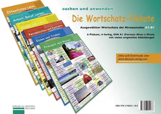 Die Wortschatz-Plakate. Ubungsheft und 6 Plakate