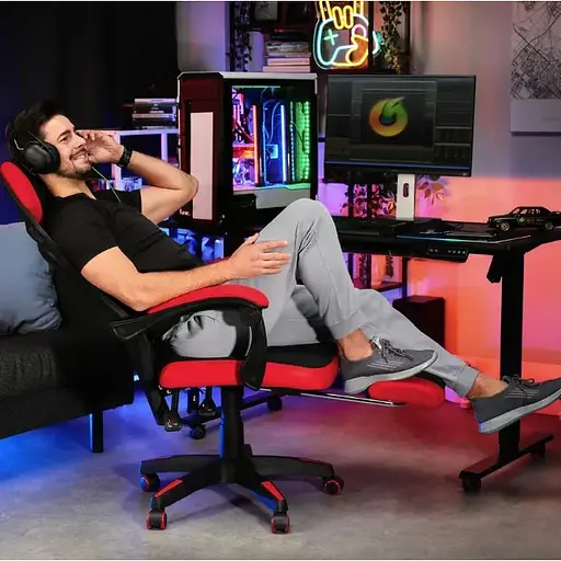 Геймерское кресло Di Volio Sporte красный - фото 5