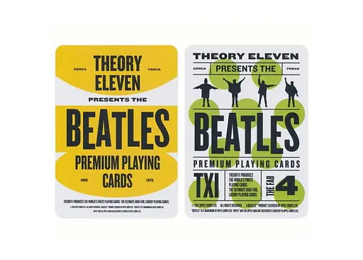 Карты игральные United States Playing Card Company Theory11 Beatles (green) (PC_T11BTLG) - фото 2