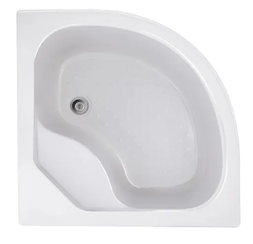 Набор Lidz Душевая кабина Latwa SC90x90.SAT.HIGH.FR полукруглая, стекло Frost 4 мм + Душевой поддон Kapielka ST90x90x41, с панелью - фото 8