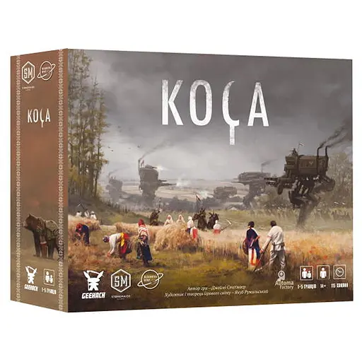 Настільна гра Планета Ігор Коса (Scythe) (укр.) (GKCH005) - фото 1