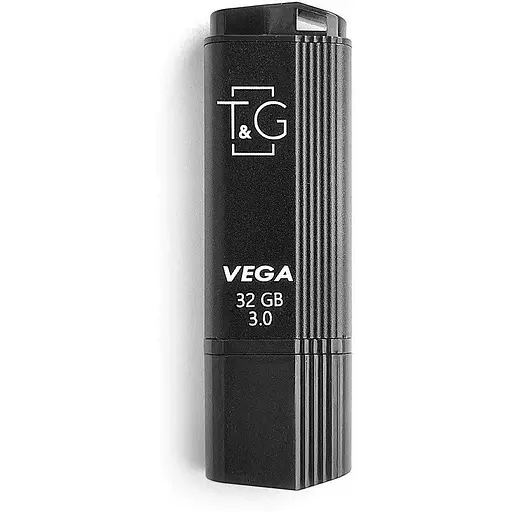Флеш накопитель USB 32Gb T&G Vega TG121 черный USB 3.0 (TG121-32GB3BK) - фото 1