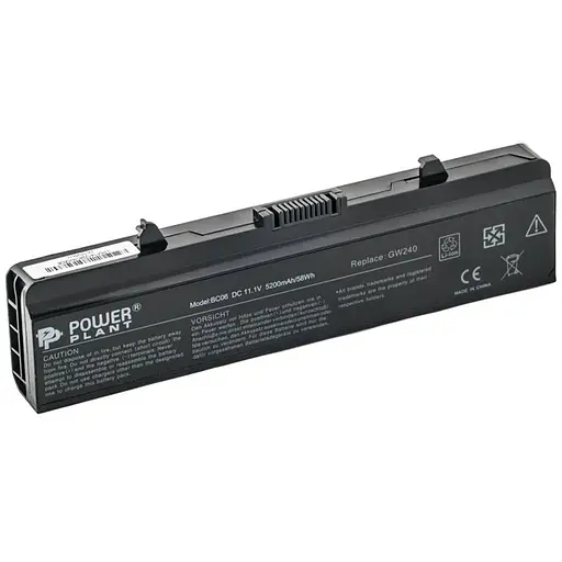 Акумулятор PowerPlant для ноутбуків DELL Inspiron 1525 (RN873, DE 1525, 3S2P) 11.1V 5200mA