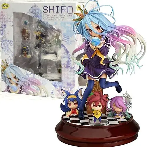 Статуэтка Без игры нет жизни Shiro No Game No Life 20 см AМ 22.054 - фото 1